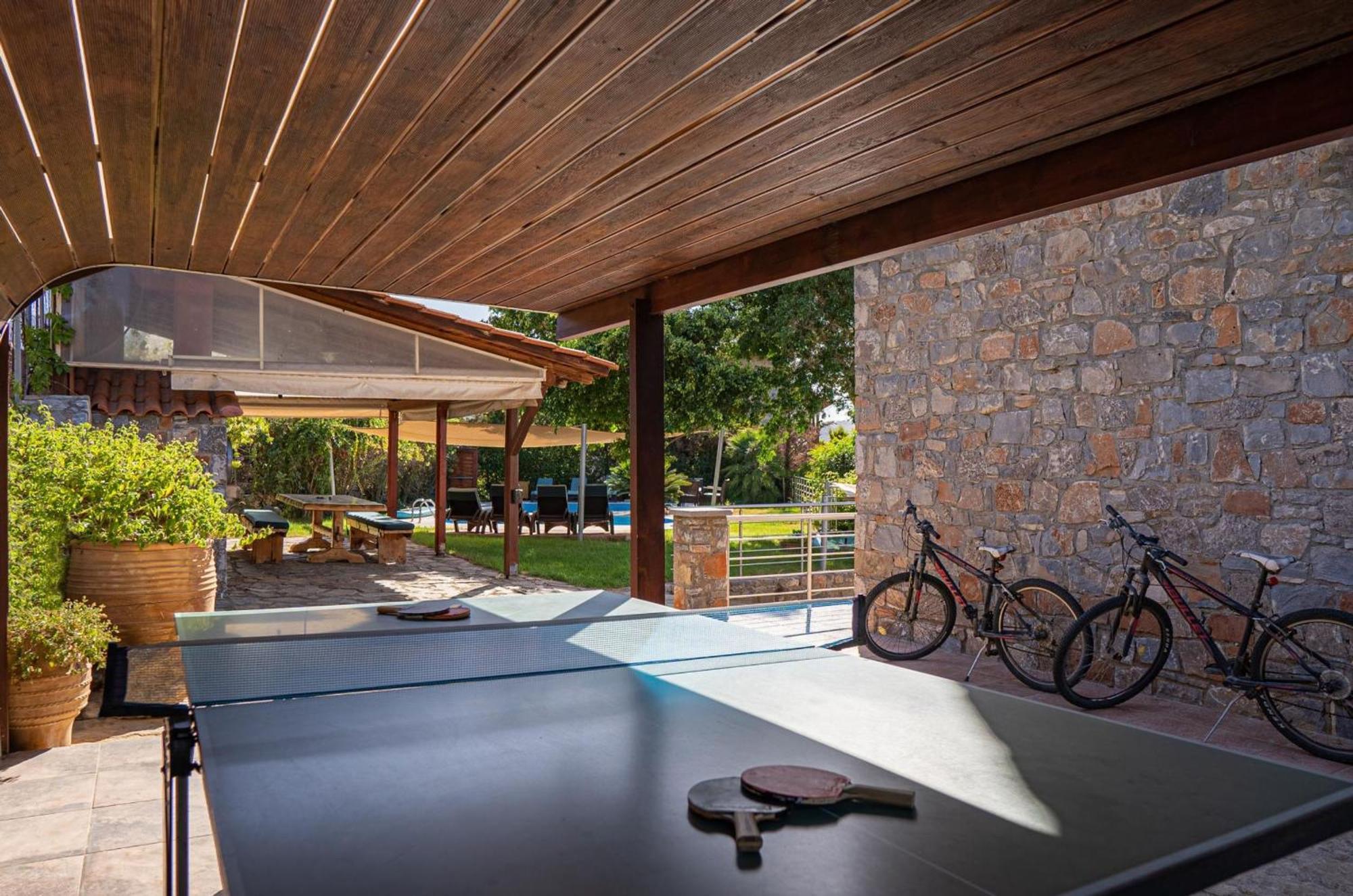 Iris Stone Built Villa Mílatos Ngoại thất bức ảnh